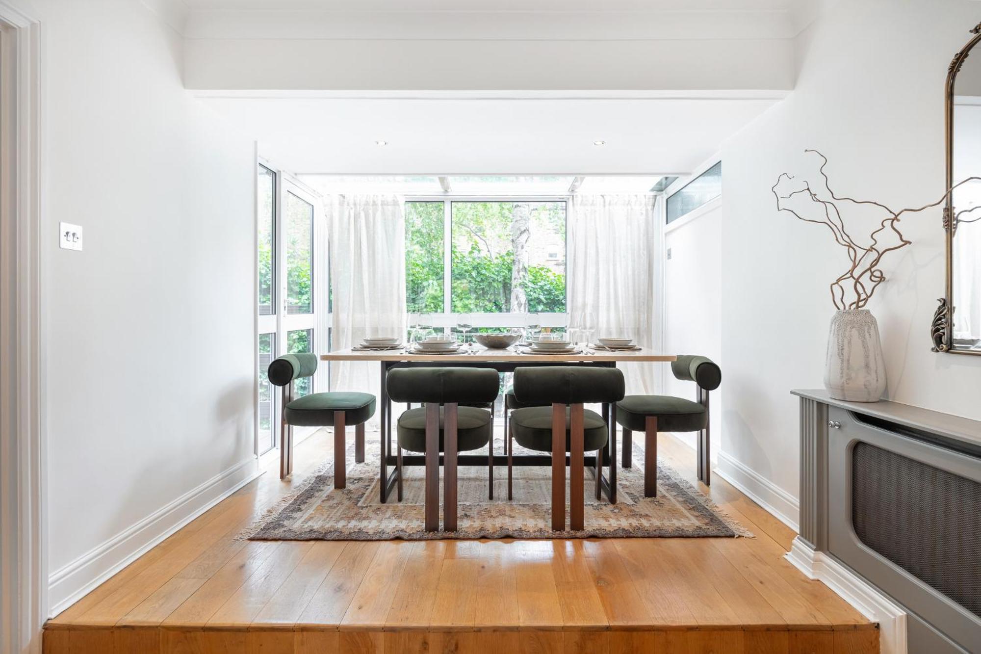 Rare 4Beds Townhouse In Kensington With Patio Villa London Exteriör bild