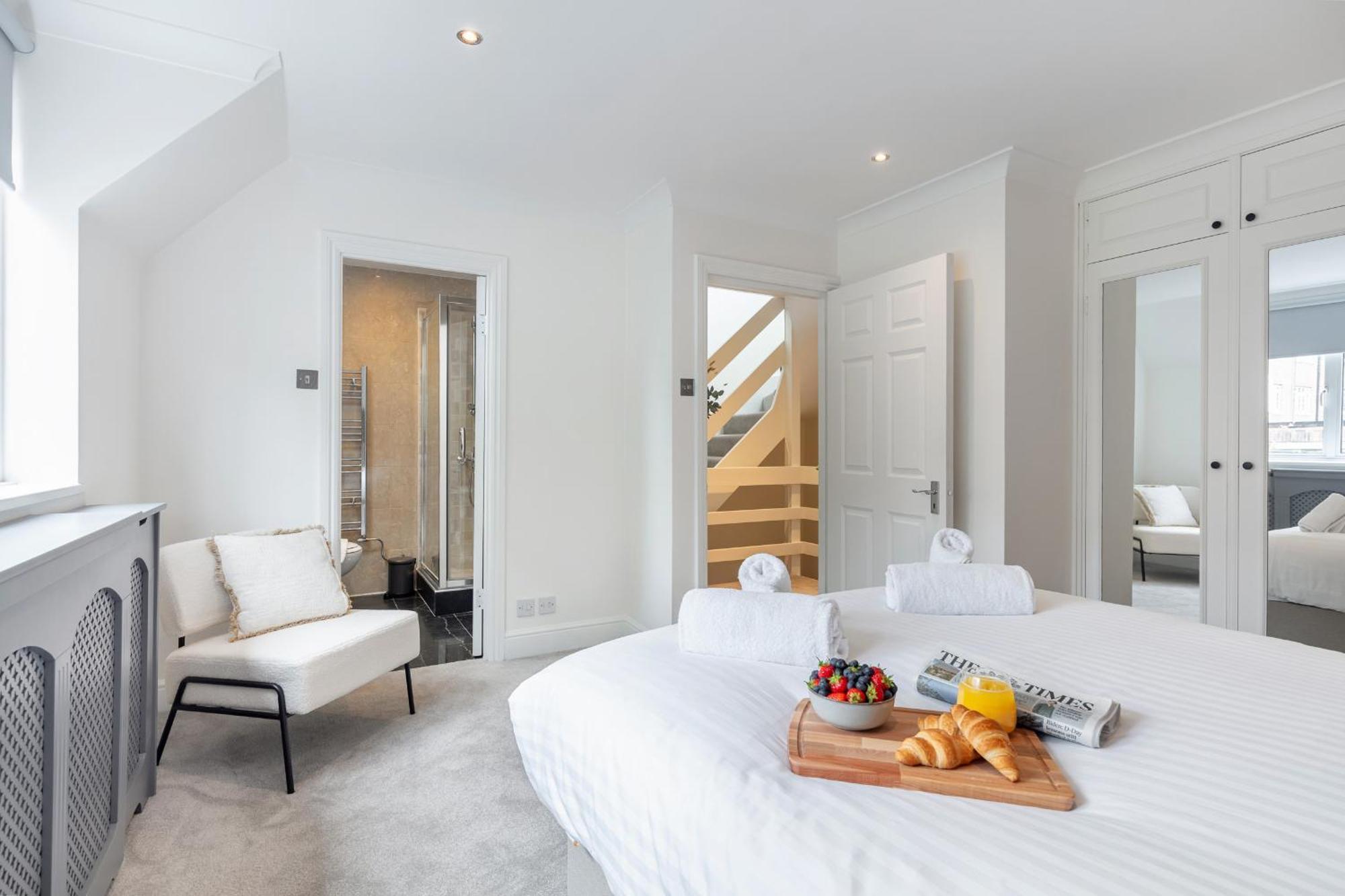 Rare 4Beds Townhouse In Kensington With Patio Villa London Exteriör bild