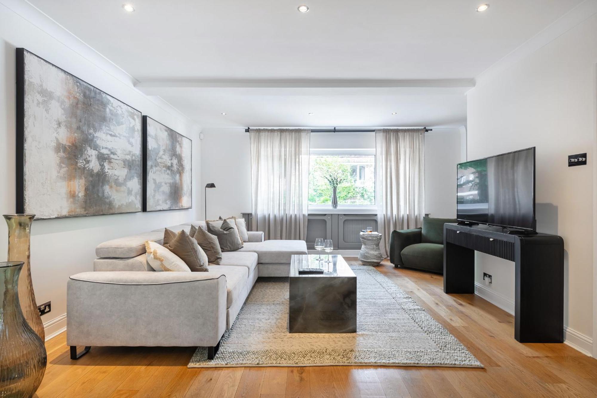 Rare 4Beds Townhouse In Kensington With Patio Villa London Exteriör bild